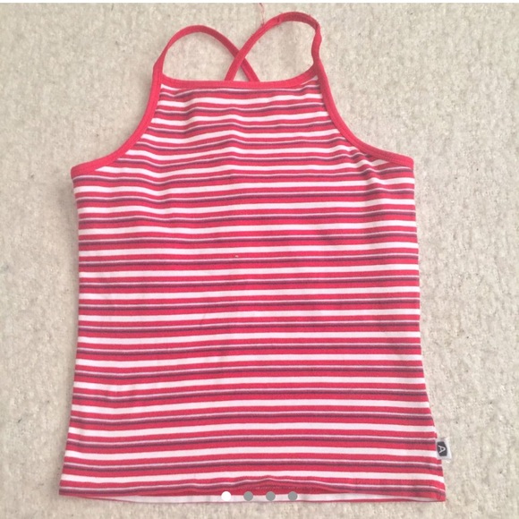 🍒 Vintage A&F Striped Halter XS - Picture 1 of 5